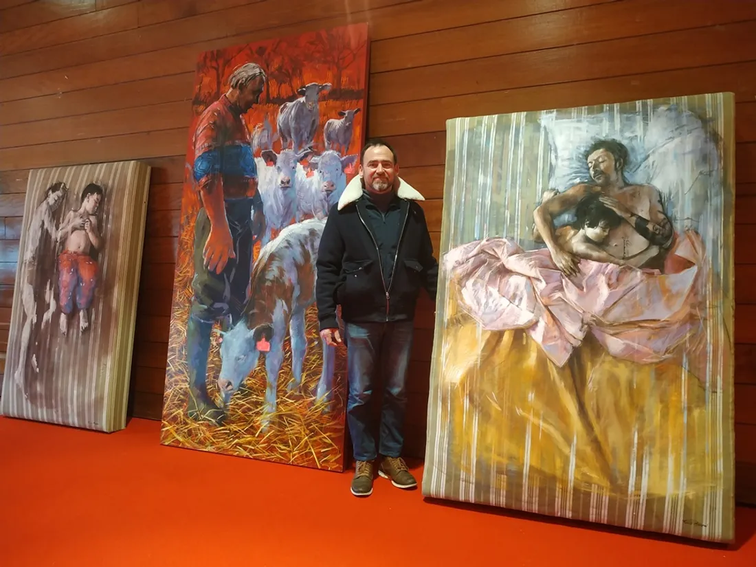 Florent Maussion salon Antiquités brocante les endormis_18 01 22_CJ